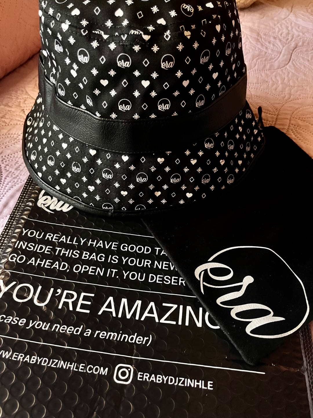 Customer photo review of Era Bucket Hat