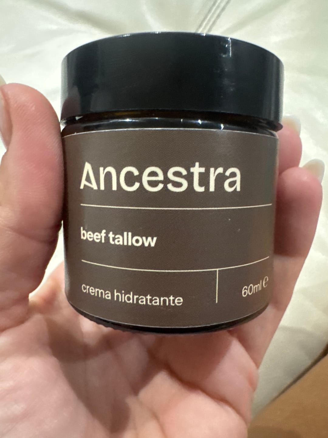 Customer photo review of Crema hidratante