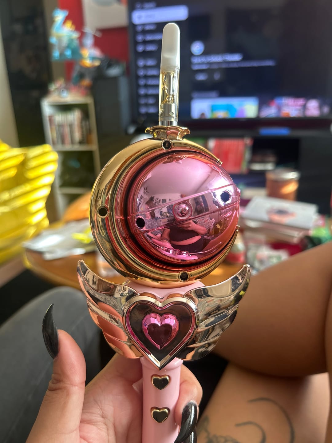 Customer photo review of Moon Wand Cart Battery (Limited Edition)
