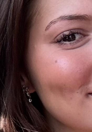 Customer photo review of Tapered Crystal Drops