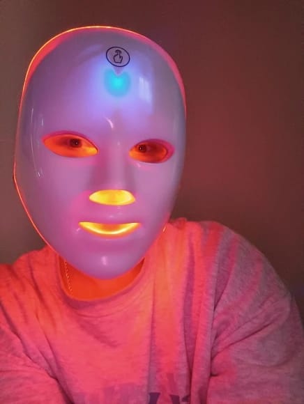 Customer photo review of Máscara LED Auvran™