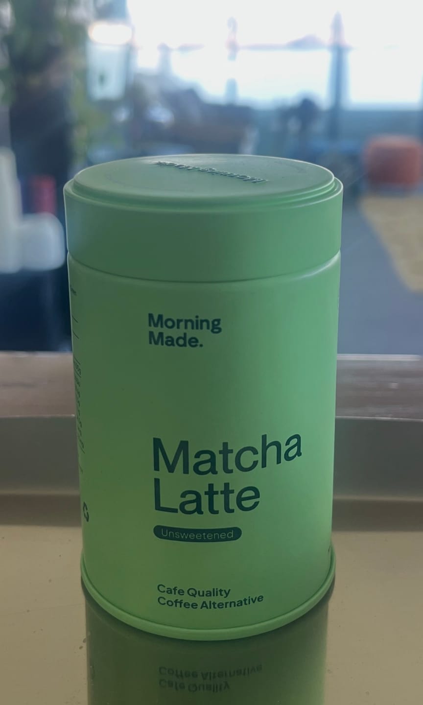 Customer photo review of Unsweetened Matcha Latte
