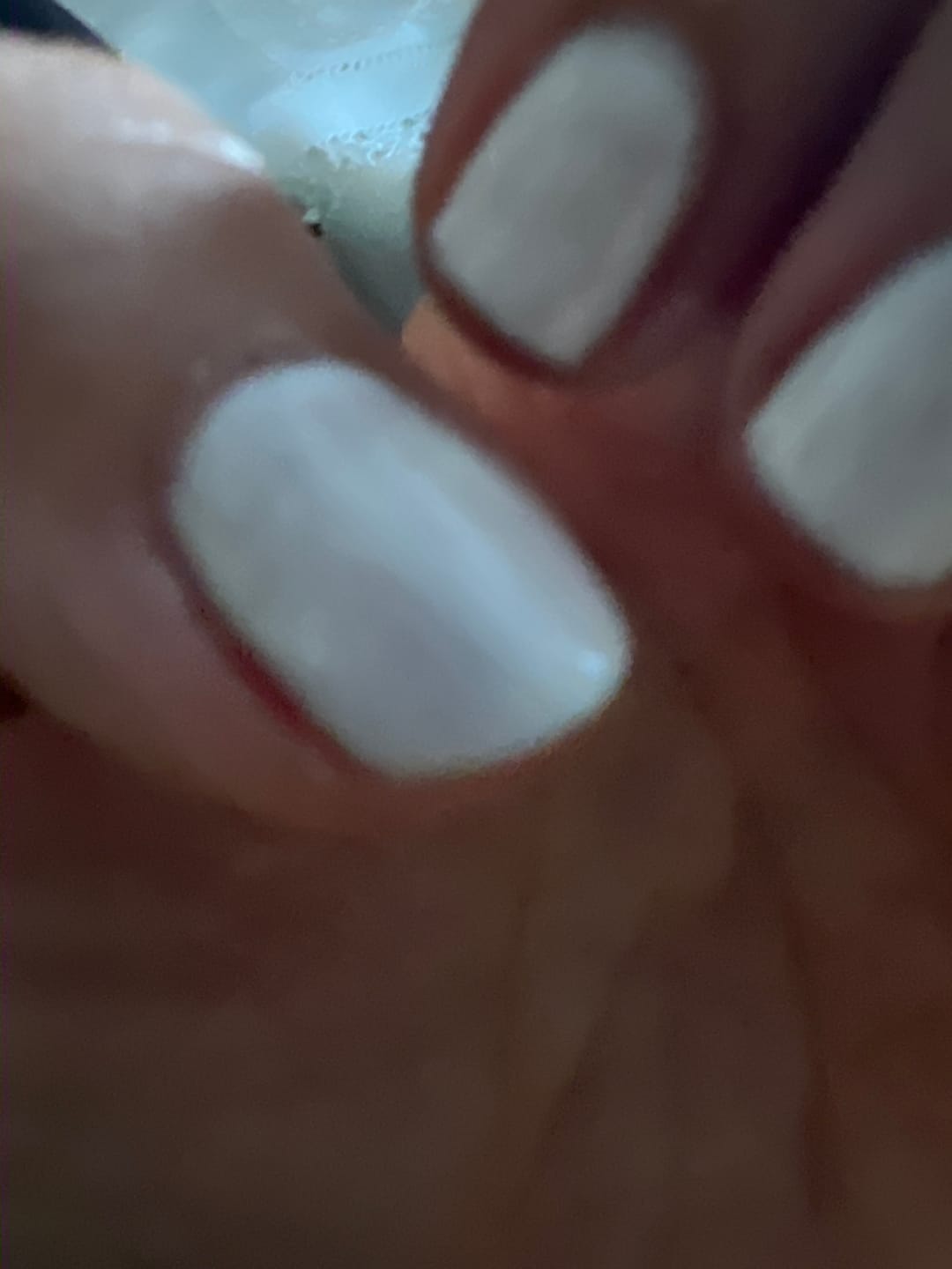 Customer photo review of Smalto Semipermanente LCI -  Bianco Latte