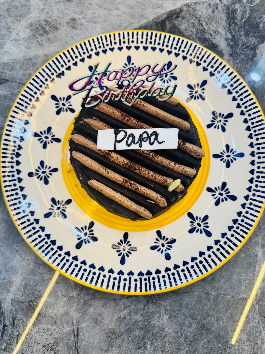Customer photo review of Chocolate Truffle 300 Gms Cake