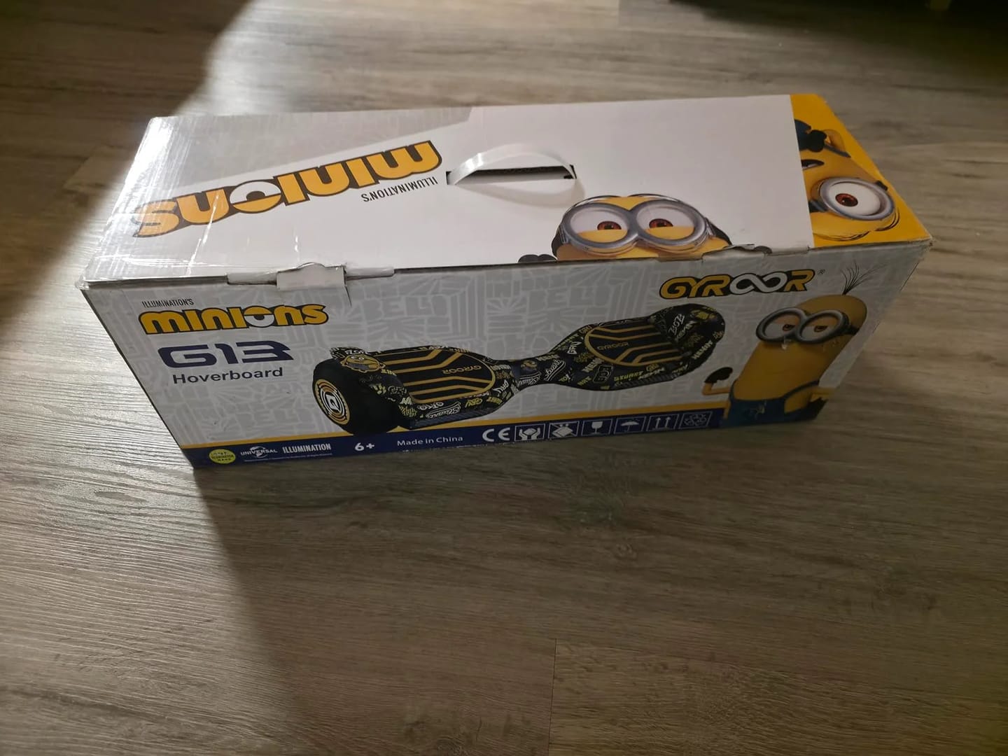 Customer photo review of Minions | Gyroor Offroad-Hoverboard 500 W mit LED-Leuchten und Bluetooth für Kinder im Alter von 6 bis 12 Jahren