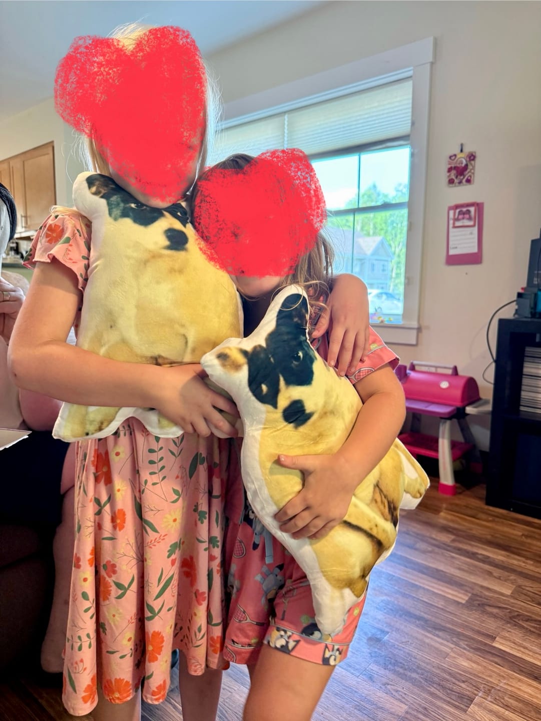 Customer photo review of Your Photo - Personalized Shape Pillow