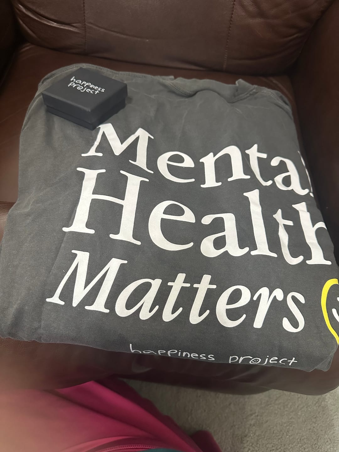 Customer photo review of Mental Health Matters Long Sleeve