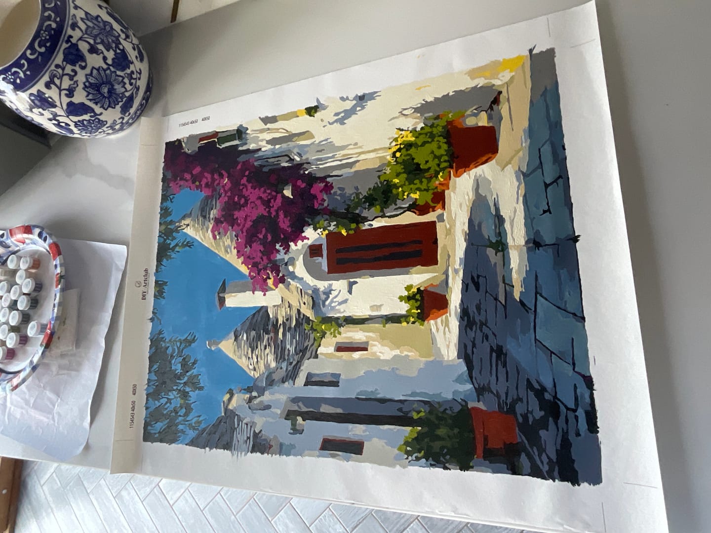 Customer photo review of Albero Bello | Paint by Number