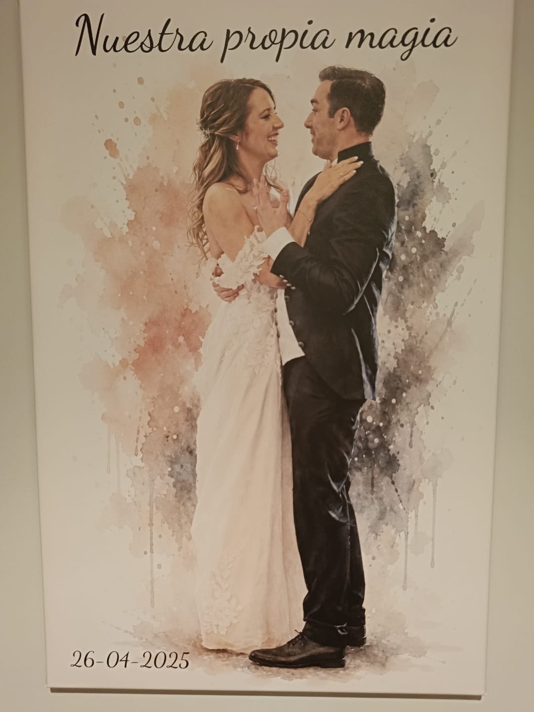 Customer photo review of Vuestra foto como obra de arte – con vista previa en vivo, como póster o lienzo