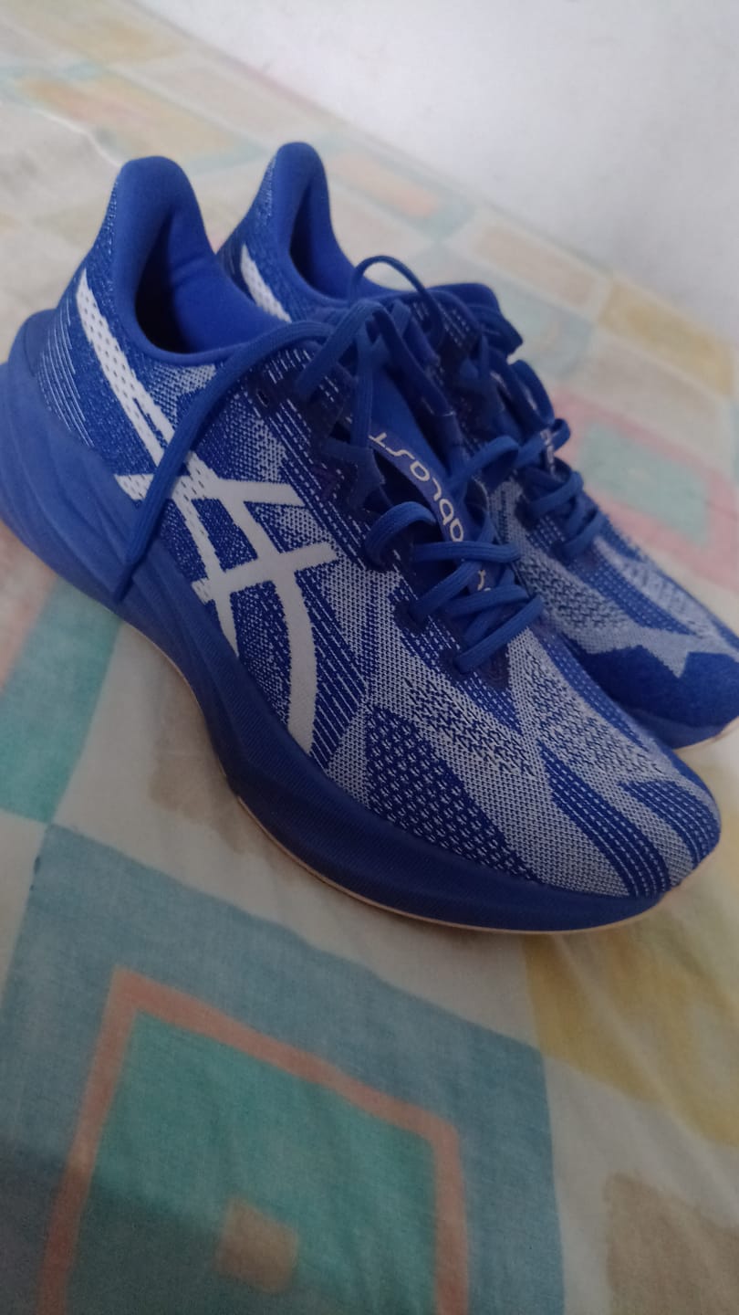 Customer photo review of Asics Dynablast 5 Hombre Cobalt Burst White
