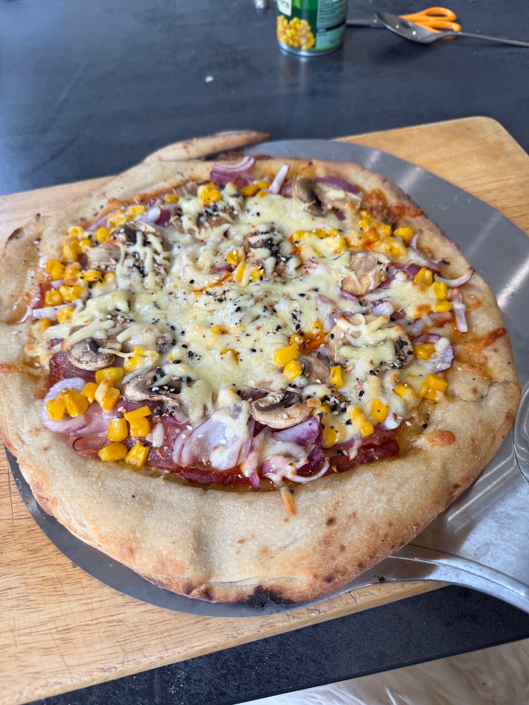 Customer photo review of Sourdough Pizza Bases