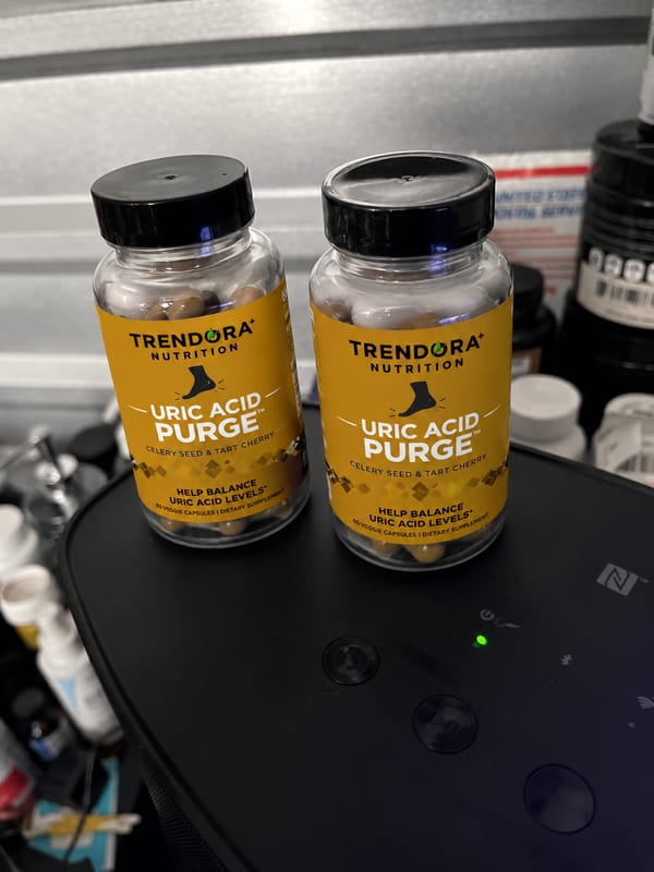 Customer photo review of Trendora Nutrtion Urgic Acid Purge