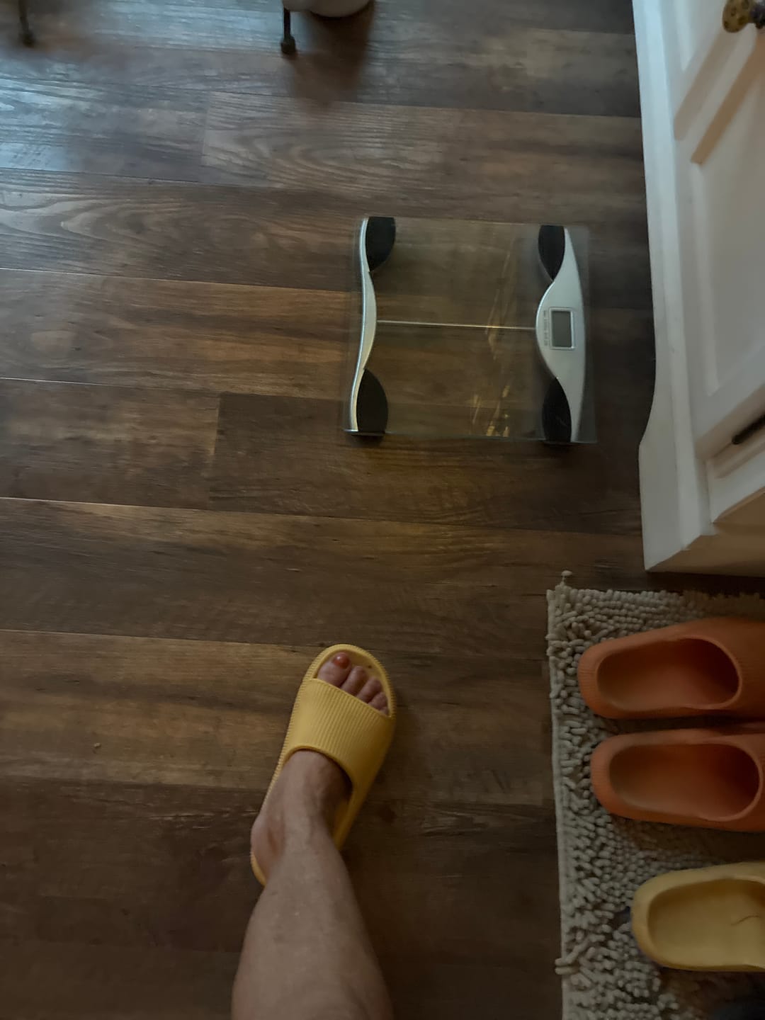 Customer photo review of Cloud Slides - Original Cushion Comfort
