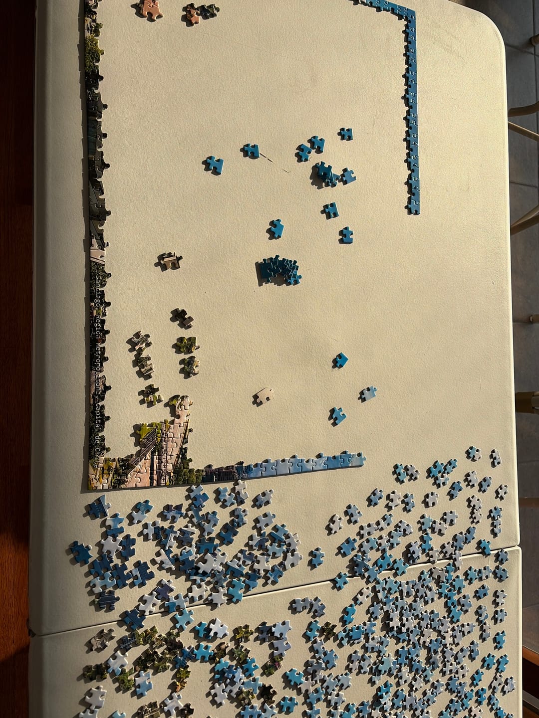 Customer photo review of Puzzle 1000 Piezas Paisajes Chilenos Santiago | Nobel Gift