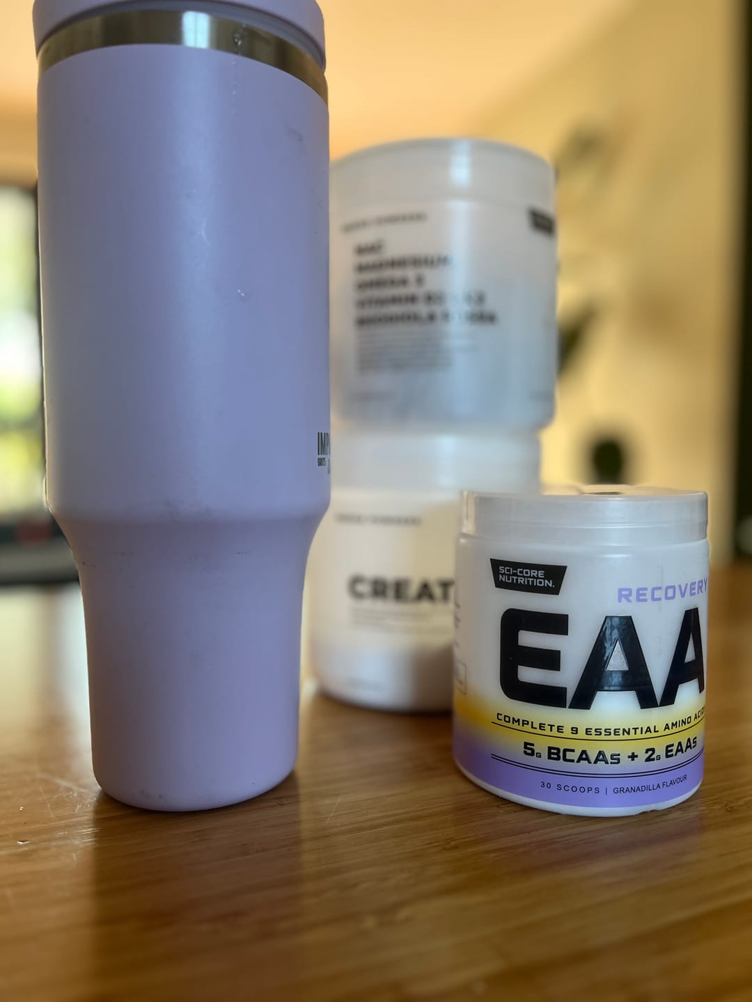 Customer photo review of Recovery EAA + BCAAs Granadilla - 300g | 30 servings (new)