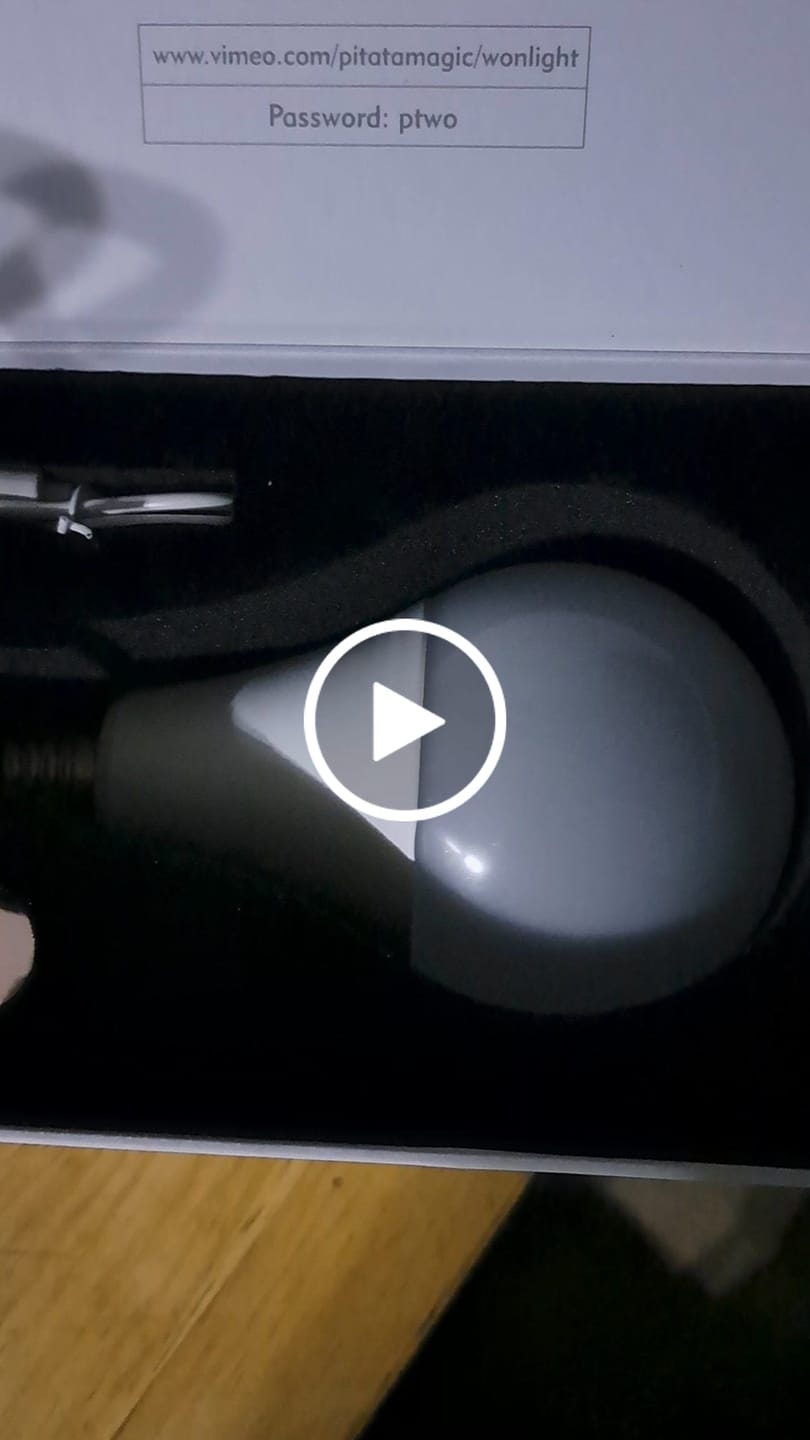 Customer video review of PITATA Wondrous Light