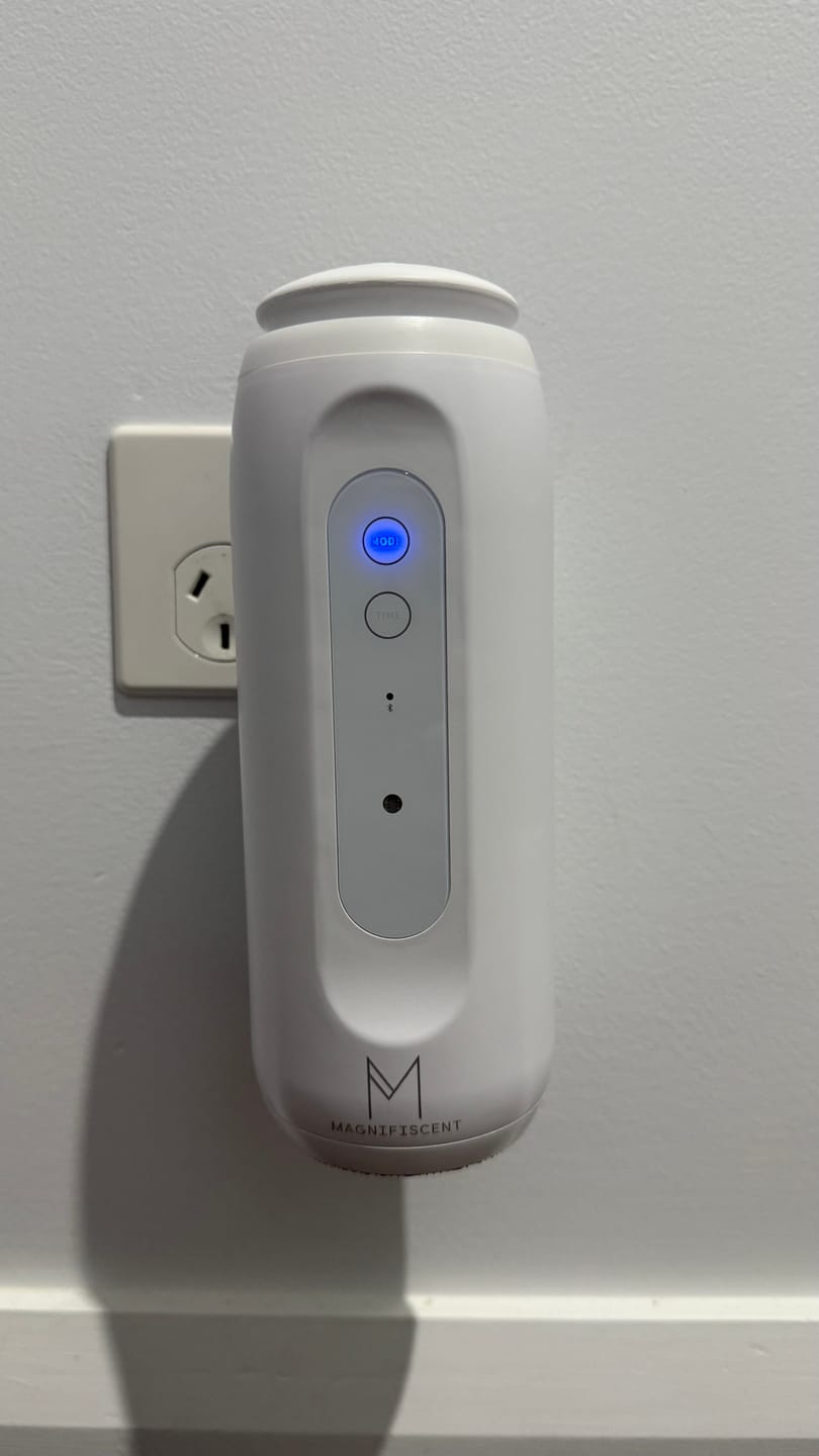 Customer photo review of ZenPlug – The Smart Bluetooth Waterless Plug-In Diffuser