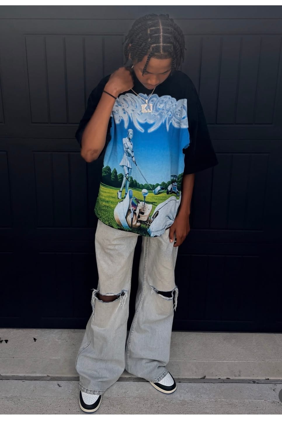 Customer photo review of Godspeed Up2Par Tee Black