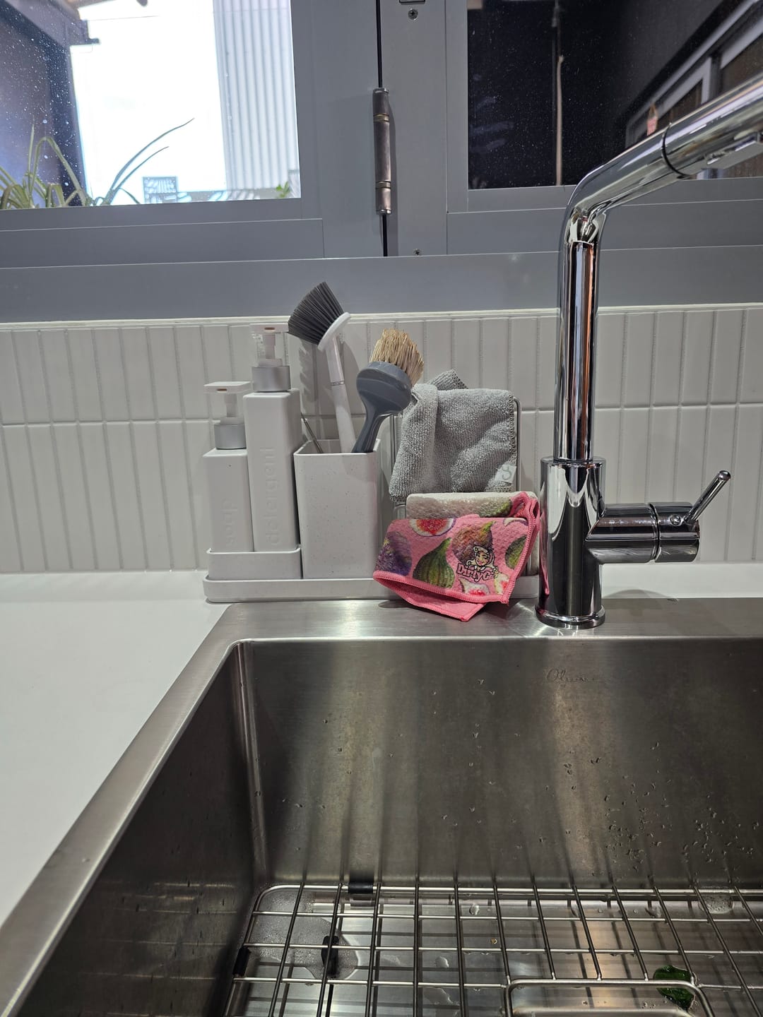 Customer photo review of Drip Deck - Premium Sink Organiser Bundle