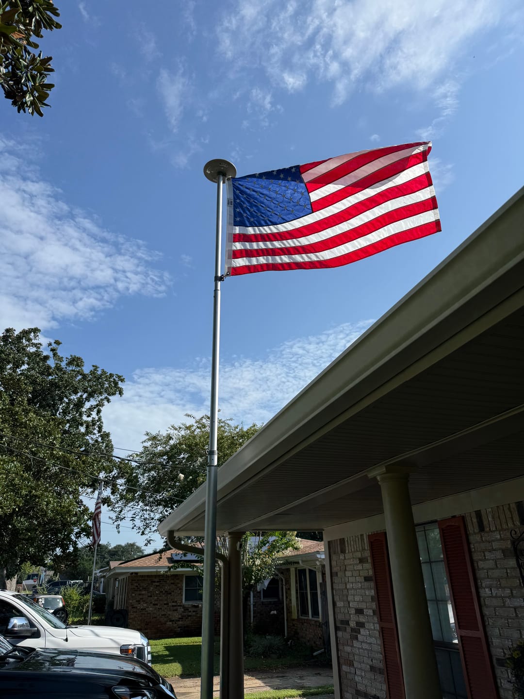 Customer photo review of 3' x 5' American Flag