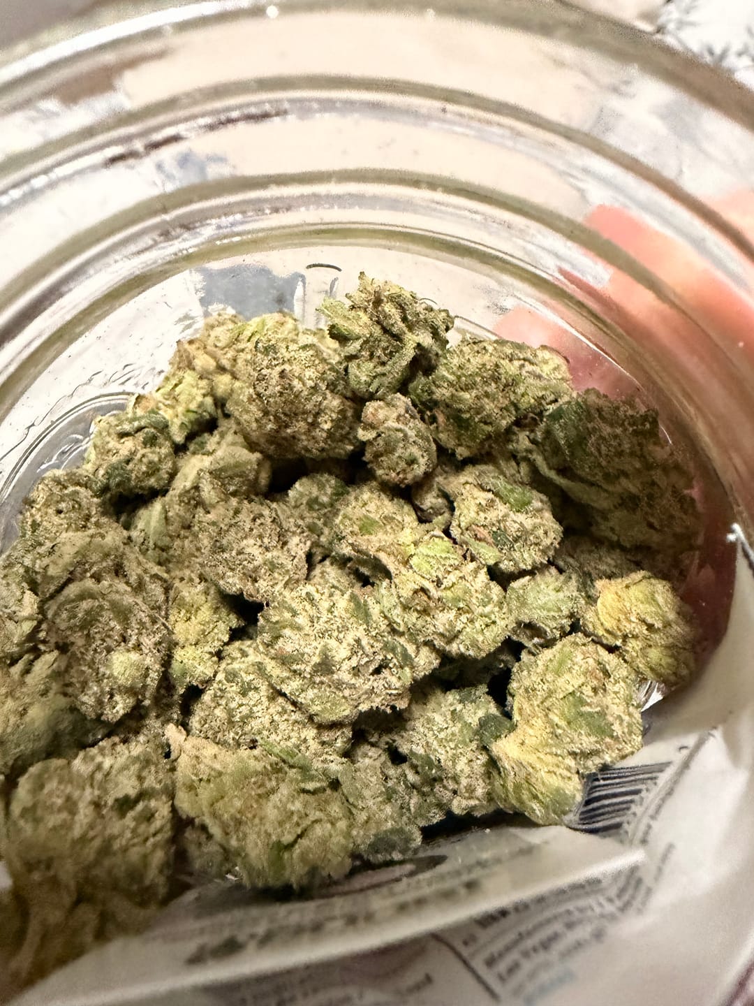 Customer photo review of Blueberry Smalls THCA Flower (Exotic)
