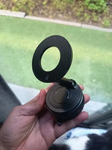 Customer photo review of Magnetic Phone Holder Foldable Design 360°