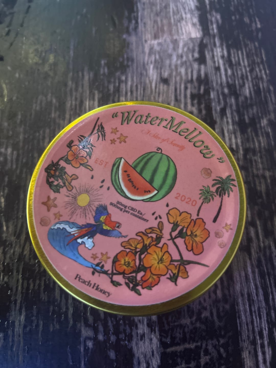 Customer photo review of "WaterMellow" CBD Gummies
