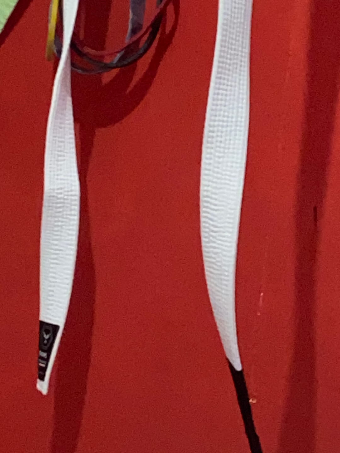 Customer photo review of Cinturón PRO BJJ - Blanco