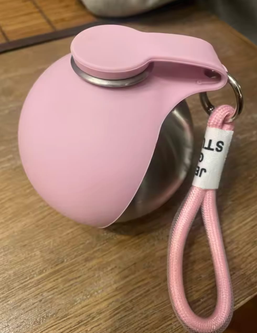 Customer photo review of ペット用携帯給水ボトル
