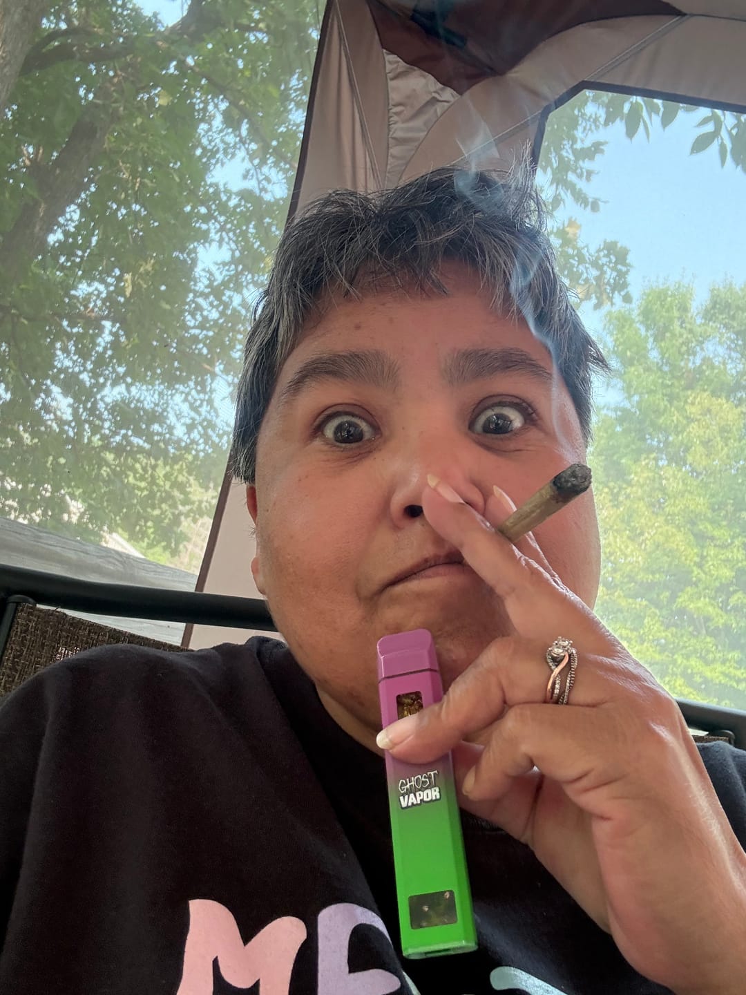 Customer photo review of Hit Stick - 2G THCa Ghost Vapor - Indica
