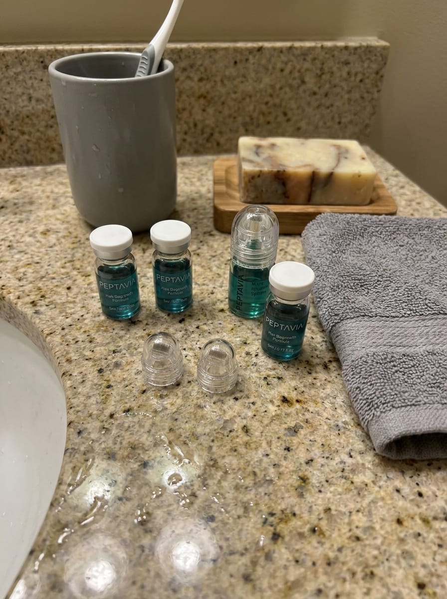 Customer photo review of Copper Peptides
