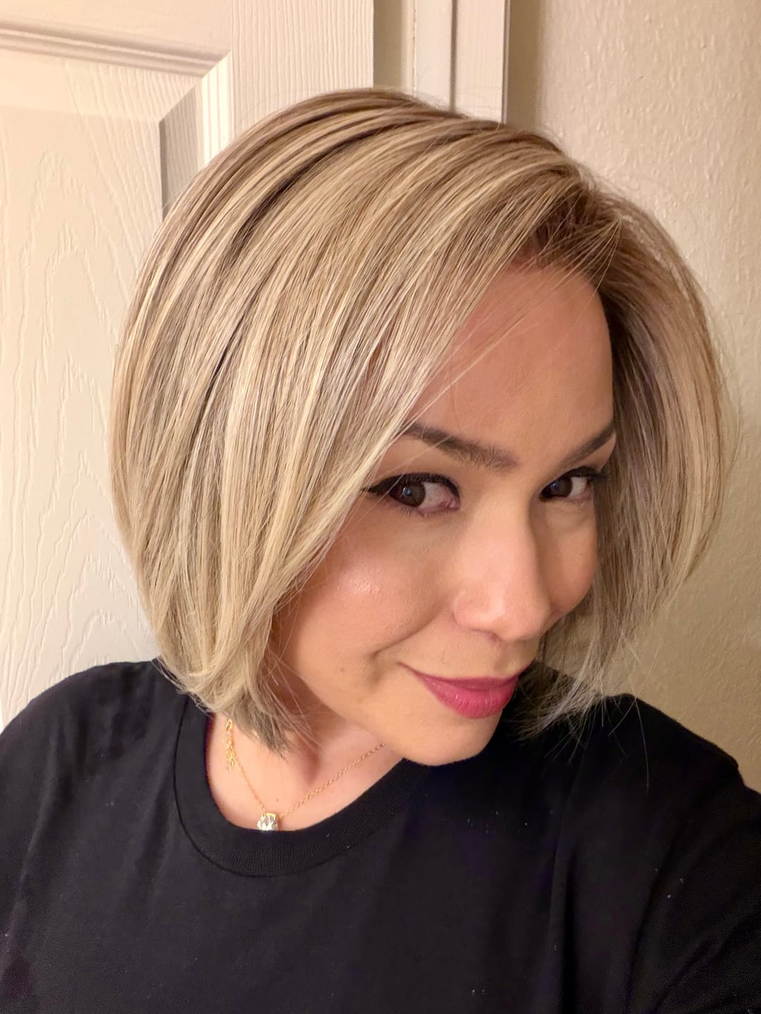 Customer photo review of CURB APPEAL - Toasted Coconut Blonde