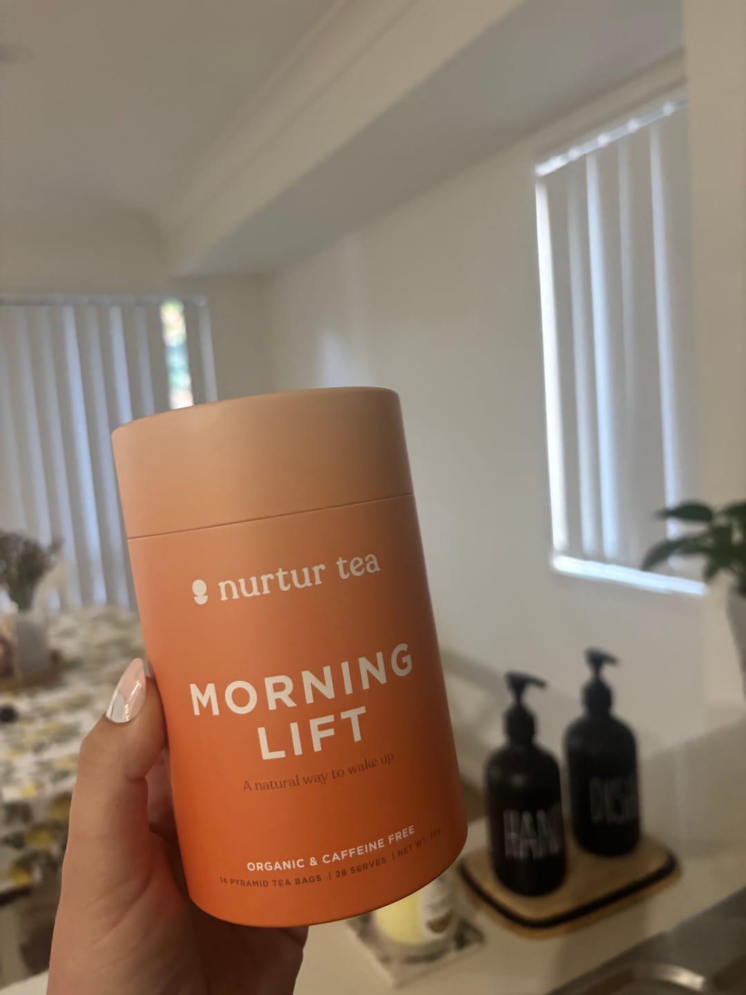 Customer photo review of Morning Lift Tea: Caffeine Free Morning Blend