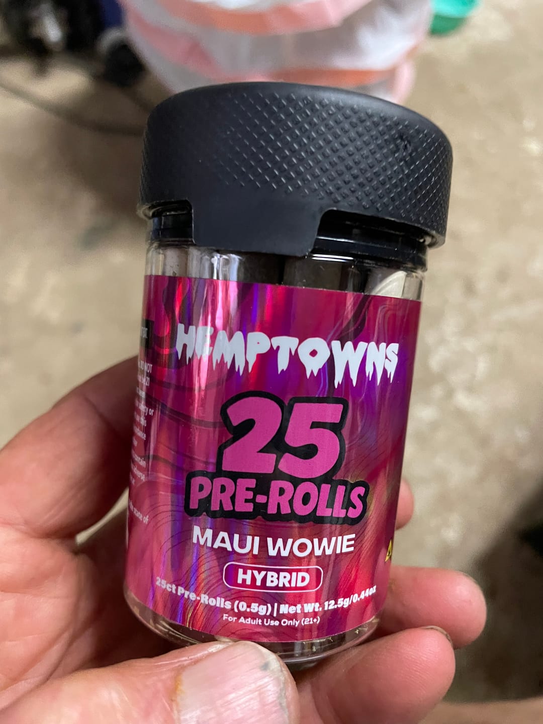 Customer photo review of 25 Pre-Rolls | 12.5G Total | Limited Stock Sale