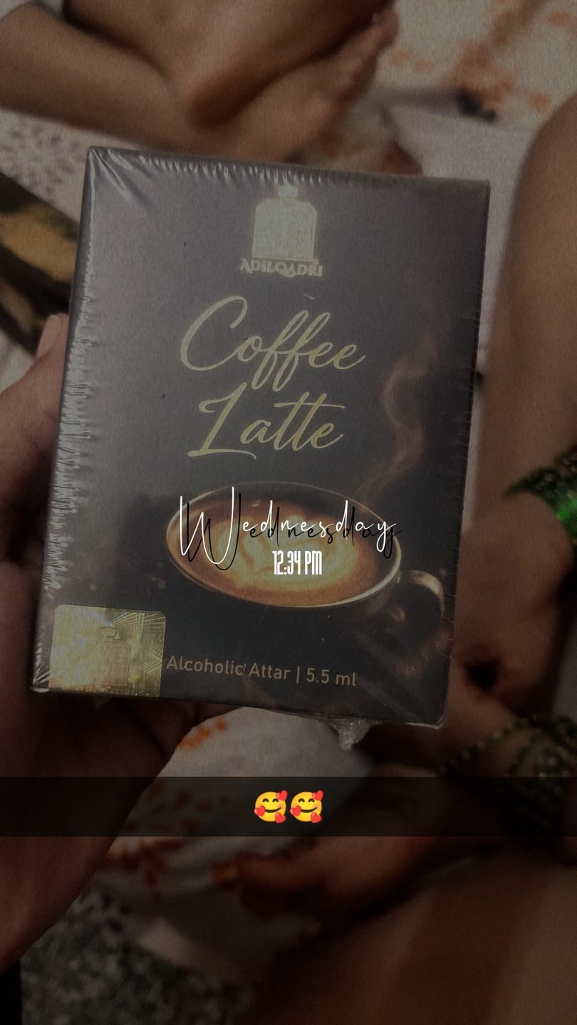 Customer photo review of Coffee Latte Luxury Attar Perfume 5.5 ML