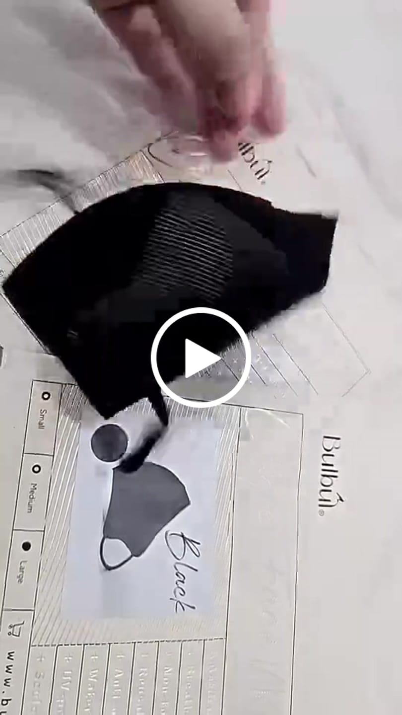 Customer video review of Reusable Copper Face Mask