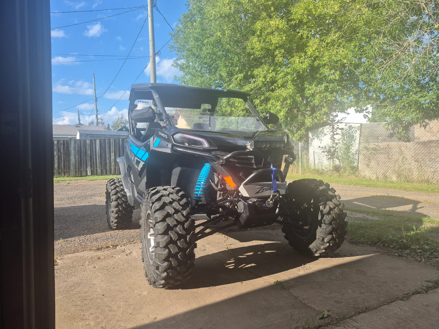 Customer photo review of 2" Lift Kit — CFMoto ZForce 950 Sport & 950 Sport-4 (2023+)