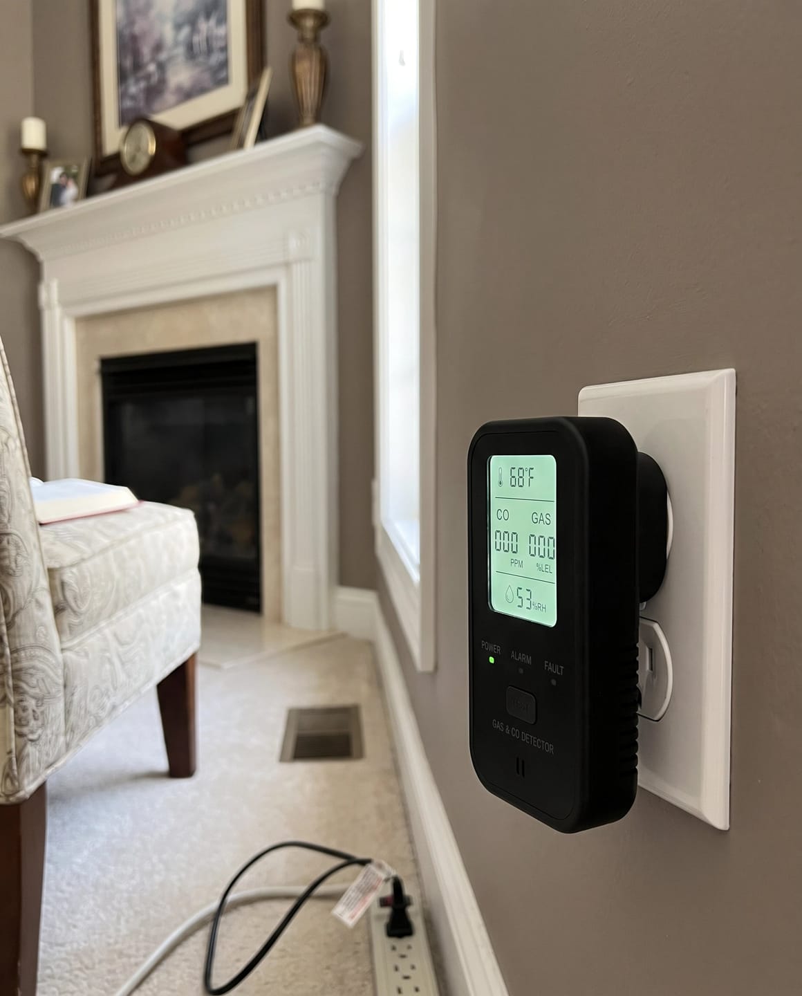 Customer photo review of SENSZO 4-in-1 CO & Gas Detector