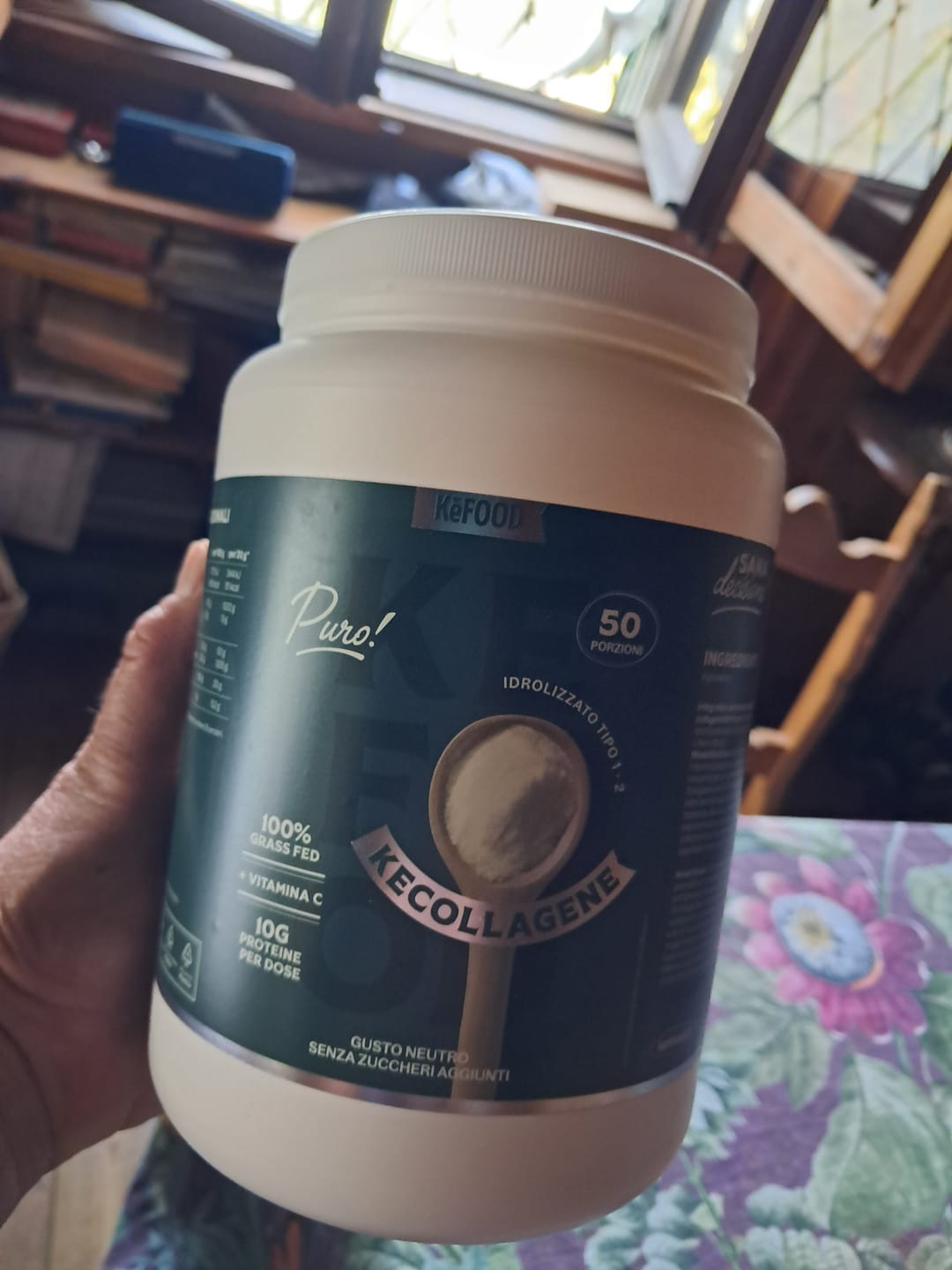 Customer photo review of COLLAGENE GRASS FED CON VIT C 500G