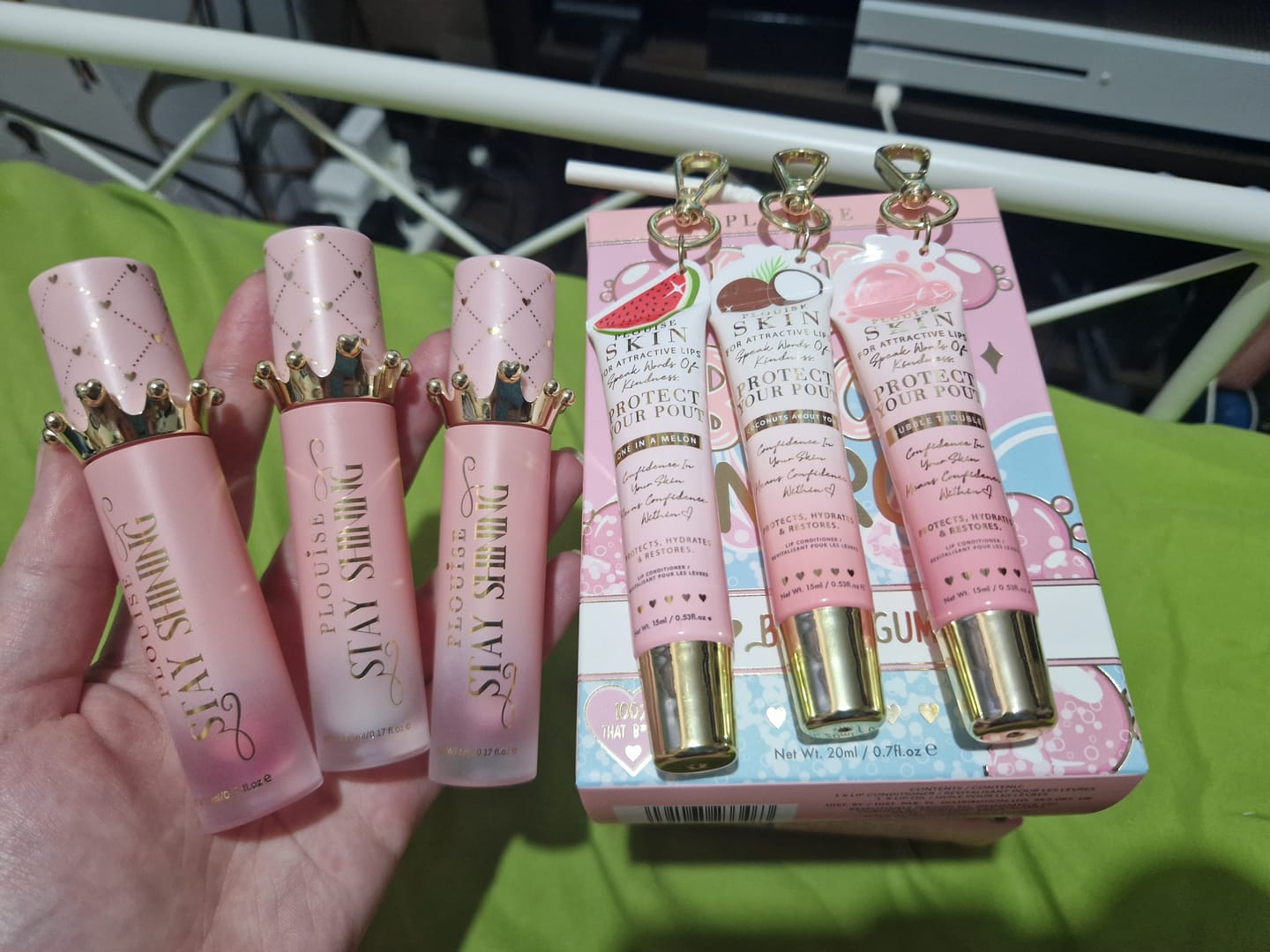 Customer photo review of Bad Bitch Energy Lip Conditioner & Oil Duo