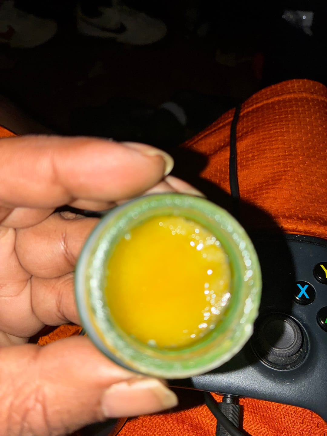 Customer photo review of Blueberry Kush Badder 7G(Buy 1 Get 1)