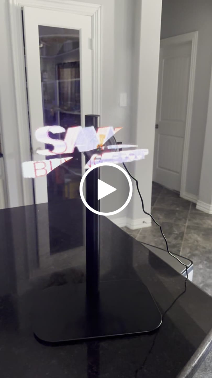 Customer video review of Tabletop Stand with Mount