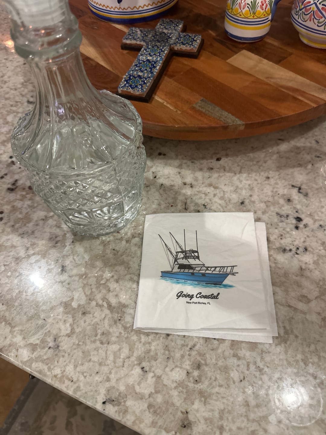Customer photo review of Custom Cocktail Napkins