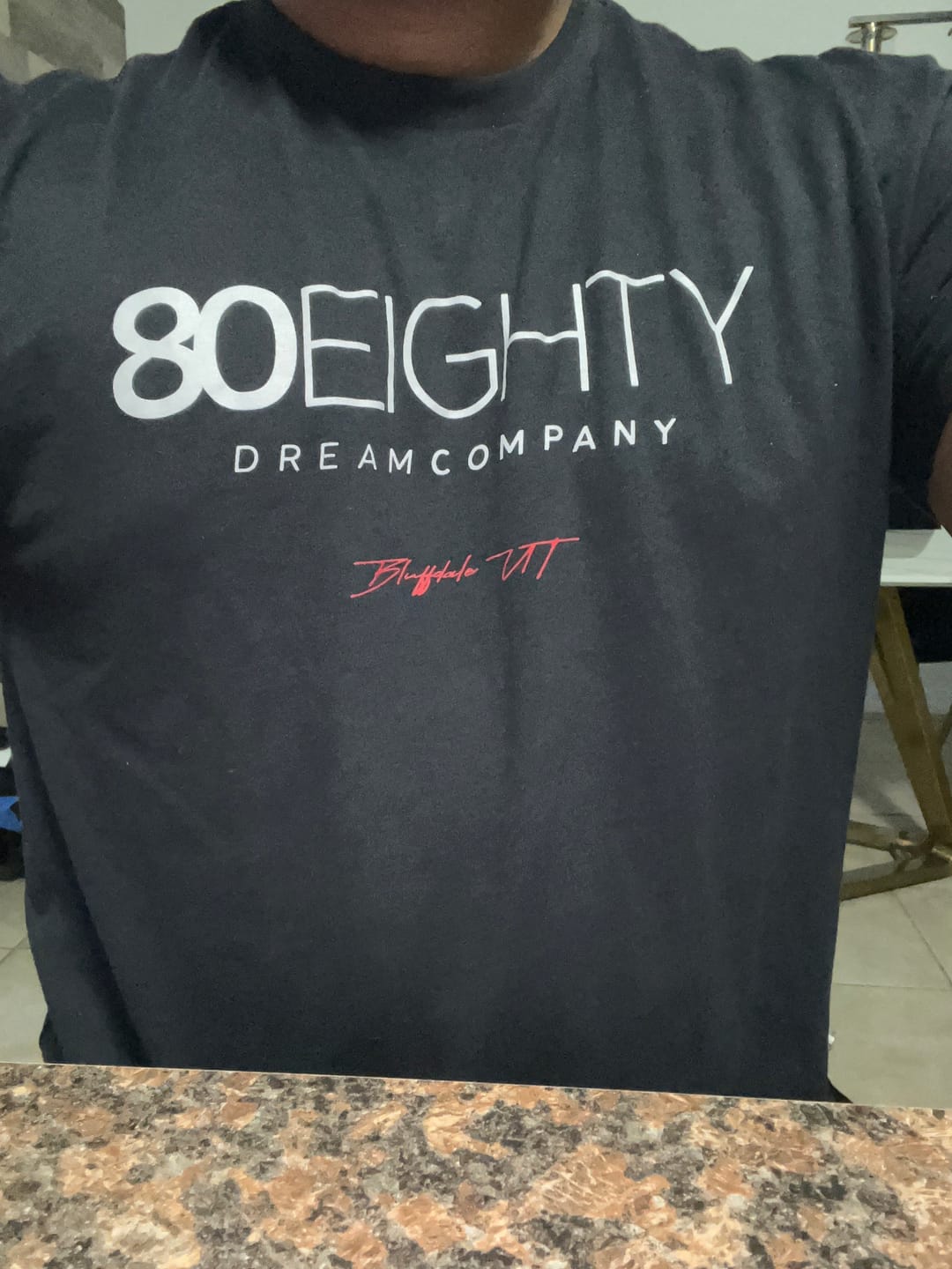 Customer photo review of 80Eighty® Tech Shirt