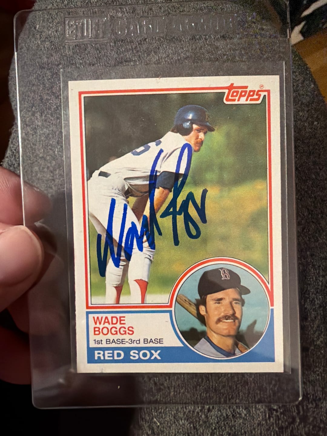 Customer photo review of Wade Boggs Autograph Signing