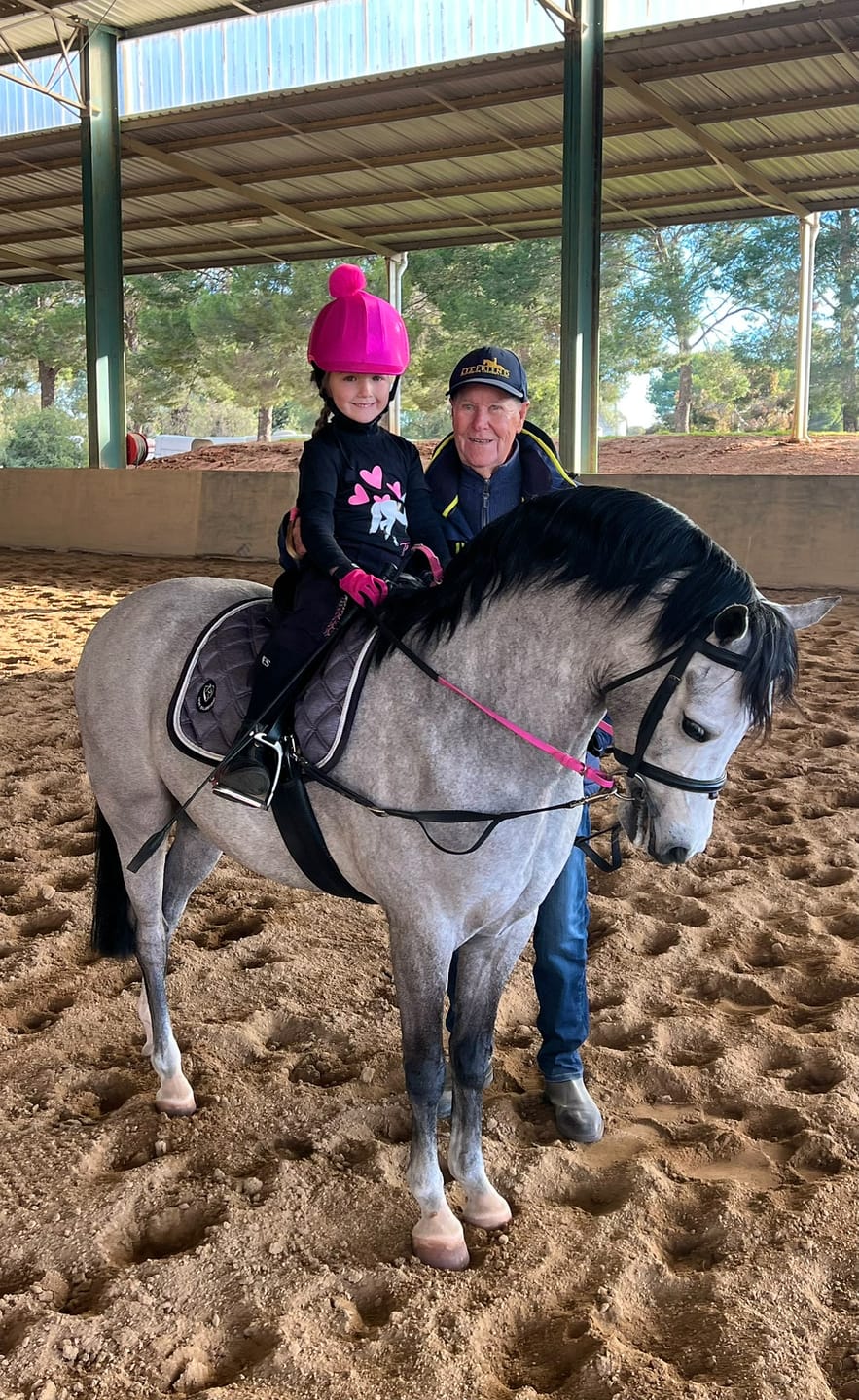 Customer photo review of Thames Children's Hart Pony Tee - Pink