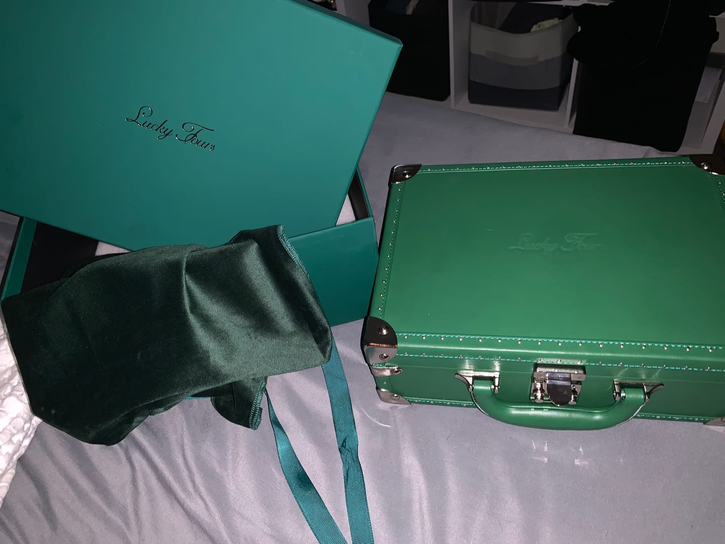 Customer photo review of Lucky Fours® Watch Briefcase