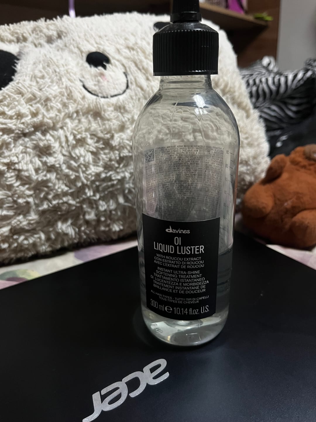 Customer photo review of Tratamiento Brillo Instantáneo Oi Liquid Luster Davines
