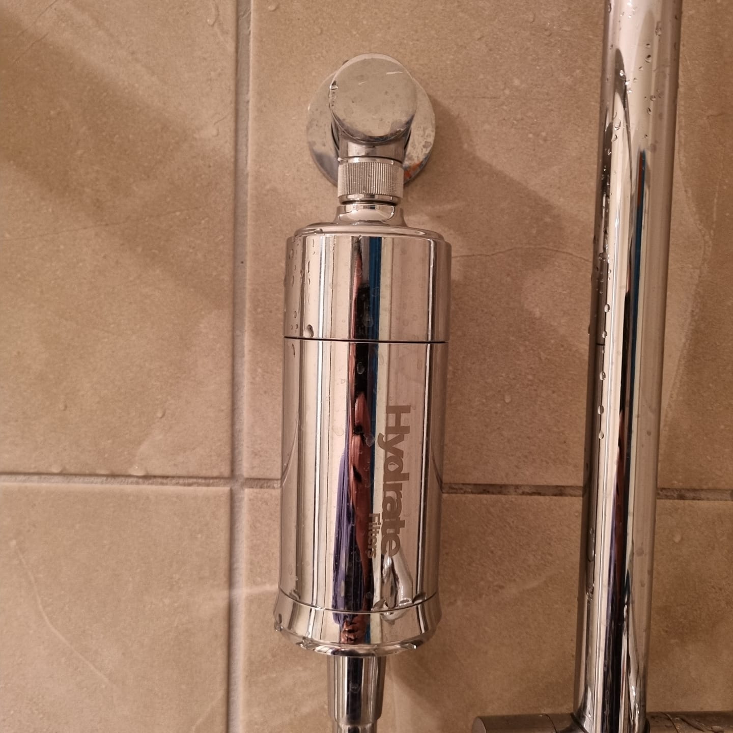 Customer photo review of Shower Filter NZ | NaturaWai - Chlorine Removal for Skin & Hair