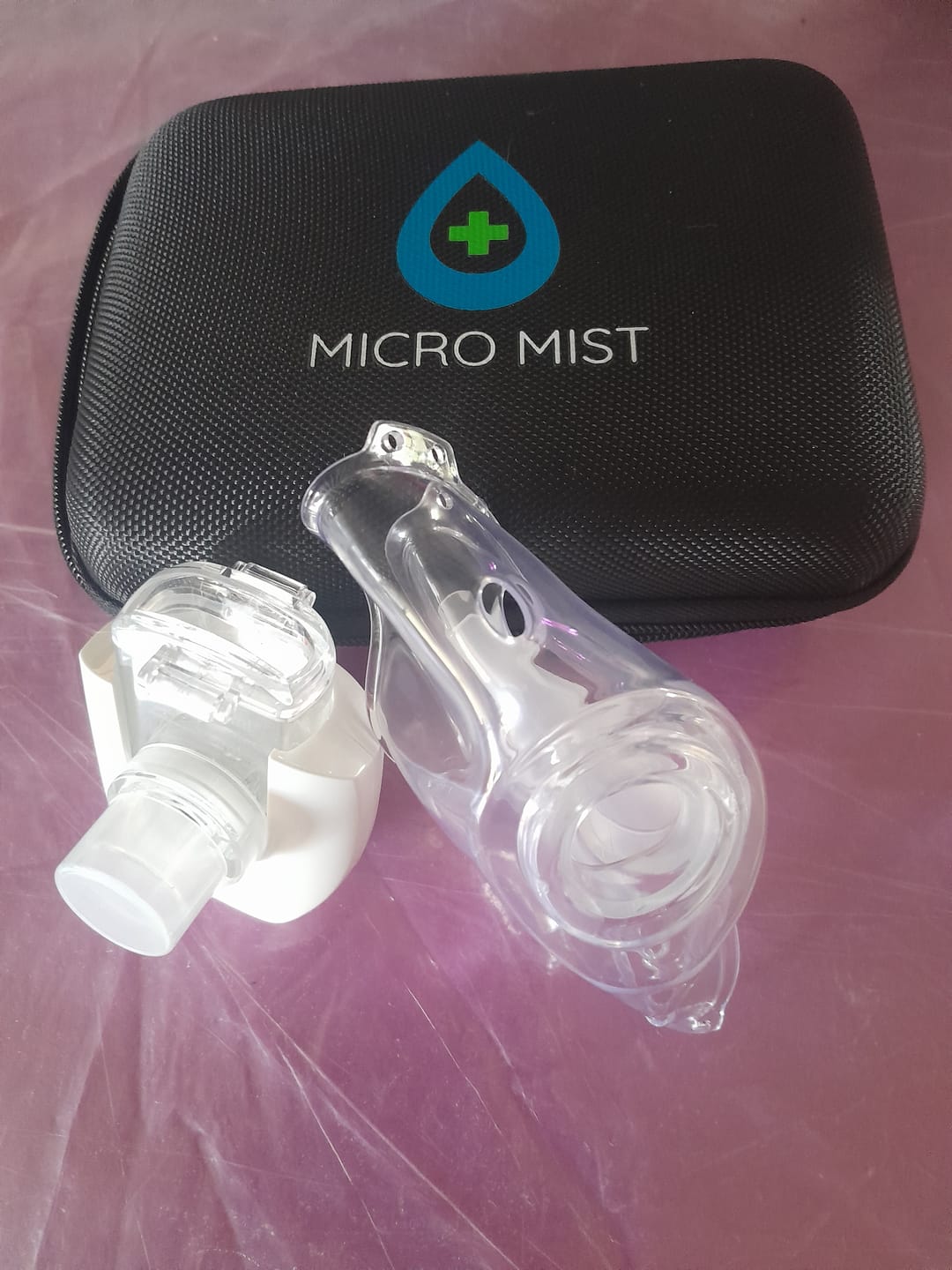 Customer photo review of Micro Mist Pro Portable Nebulizer